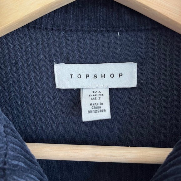 Top Shop Corduroy Jumpsuit - Picture 4 of 5